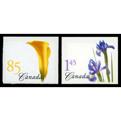 canada stamp 2081 2 flower definitives booklets 2004