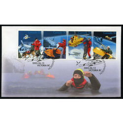 canada stamp 2111a d fdc search and rescue 2005
