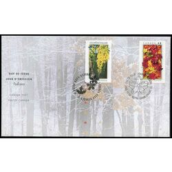 canada stamp 2000 1 fdc national emblems 2003