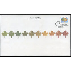canada stamp 1878 stylized maple leaf 47 2000 FDC