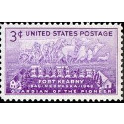 us stamp postage issues 970 fort kearny and pioneers 3 1948
