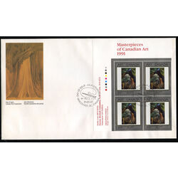 canada stamp 1310 forest british columbia 50 1991 FDC UL
