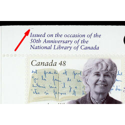 canada stamp 1997bi national library of canada canadian authors 2003