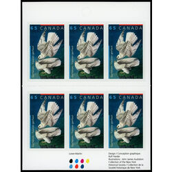 canada stamp bk booklets bk267 gyrfalcon 2003