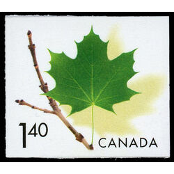 canada stamp 2014 green maple leaf on twig 1 40 2003