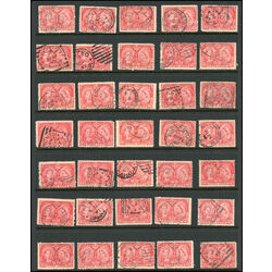 canada 3 jubilee cancel collection 35 stamps