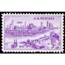 us stamp 994 kansas city missouri 3 1950