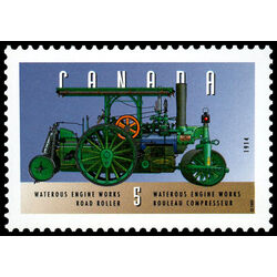canada stamp 1605g waterous engine works road roller 1914 5 1996