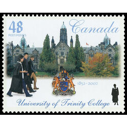canada stamp 1943 university of trinity college 48 2002