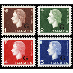 canada stamp o official o46 9 queen elizabeth ii cameo portrait 12 1963
