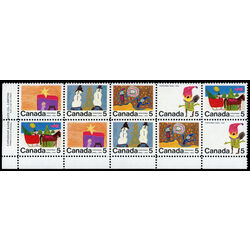 canada stamp 523a se10 christmas 1970 PB LL HOR 