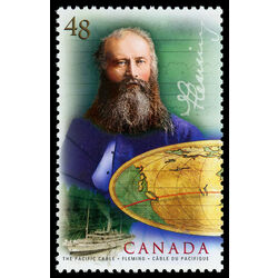 canada stamp 1963 sir sandford fleming 48 2002