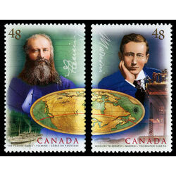 canada stamp 1963 4 communications technology 2002