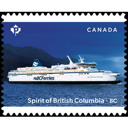 canada stamp 3389i spirit of british columbia bc 2023