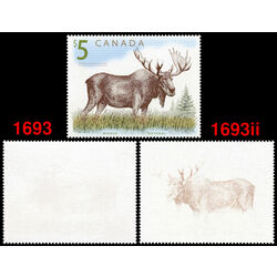 canada stamp 1693ii moose 5 2003