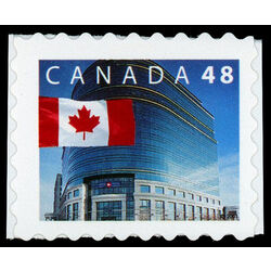 canada stamp 1931 flag over canada post head office 48 2002