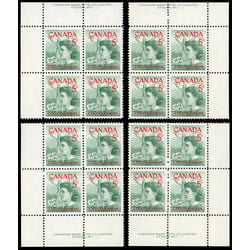 canada stamp 392 pauline johnson 5 1961 PB SET