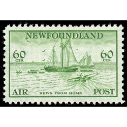 newfoundland stamp c16 news from home 60 1933 M VF 005