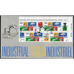 canada stamp 1654 industrial design 45 1997 FDC UR