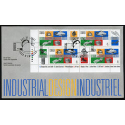 canada stamp 1654 industrial design 45 1997 FDC LL