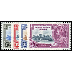 gilbert ellice islands stamp 33 6 silver jubilee 1935