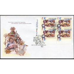canada stamp 1672 collage of events at the fair 45 1997 FDC LL