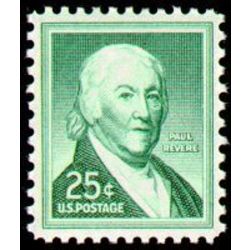 us stamp 1048 paul revere 25 1954