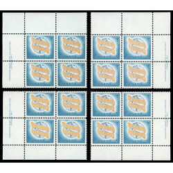 canada stamp 416 pacern in terris 5 1964 PB SET VFNH