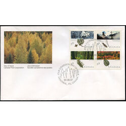 canada stamp 1286a majestic forests of canada 1990 FDC