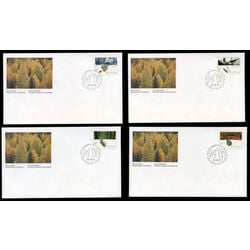 canada stamp 1283 6 majestic forests of canada 1990 FDC