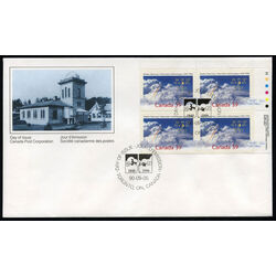 canada stamp 1287 rainbow in clouds 39 1990 FDC UR