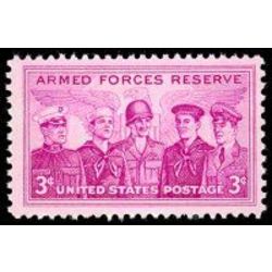 us stamp 1067 armed forces reserve 3 1955