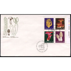 canada stamp 1248a mushrooms 1989 FDC UR
