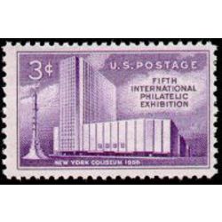 us stamp 1076 5th intern philatelic exibition 3 1956