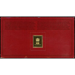 canadian postage stamp gilbert family coat of arms reproduced in silver and 24 karat gold 6