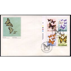 canada stamp 1213a butterflies 1988 FDC UL