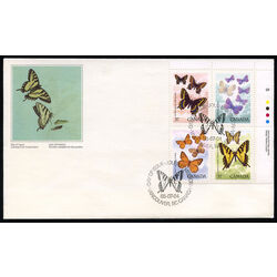 canada stamp 1213a butterflies 1988 FDC UR