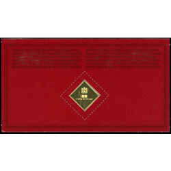 canadian postage stamp crown and heraldic flowers reproduced in silver and 24 karat gold 14