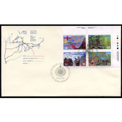 canada stamp 1129a exploration of canada 2 1987 FDC UR