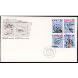 canada stamp 1102a canada day science and technology 1 1986 FDC