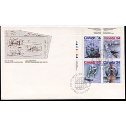 canada stamp 1102a canada day science and technology 1 1986 FDC UL