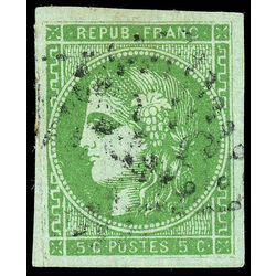 france stamp 41 ceres 5 1870