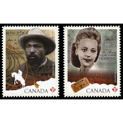 canada stamp 2520i 2521i black history month 2012