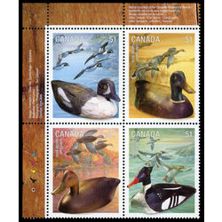 canada stamp 2166a duck decoys 2006 PB UL