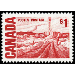 canada stamp 465biv edmonton oil field by h g glyde 1 1971