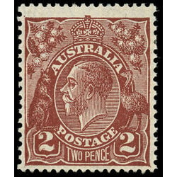 australia stamp 70 king george v 1928