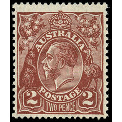 australia stamp 70 king george v 1928