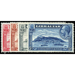 gibraltar stamp 96 9 rock of gibraltar 1931
