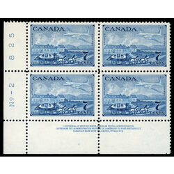 canada stamp 313 stagecoach and plane 7 1951 PB LL 2