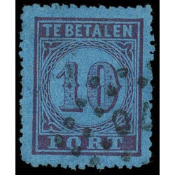 netherlands stamp j2 postage due stamps 10 1870